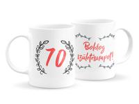 Születésnapi számos bögre 70