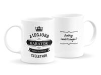 Legjobb barátok szülinapos bögre - március