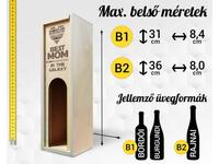 Legjobb feleség bortartó doboz méretek