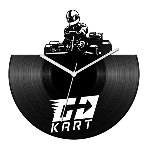 Go-kart bakelit óra