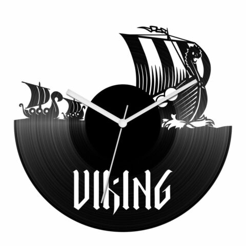 Viking hajók bakelit óra