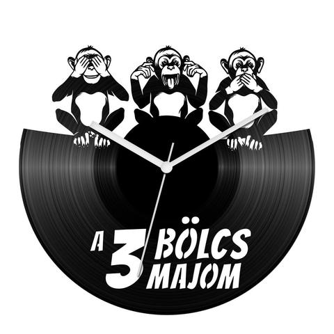 A 3 bölcs majom bakelit óra