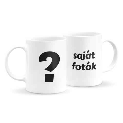 Egyedi fényképes bögre