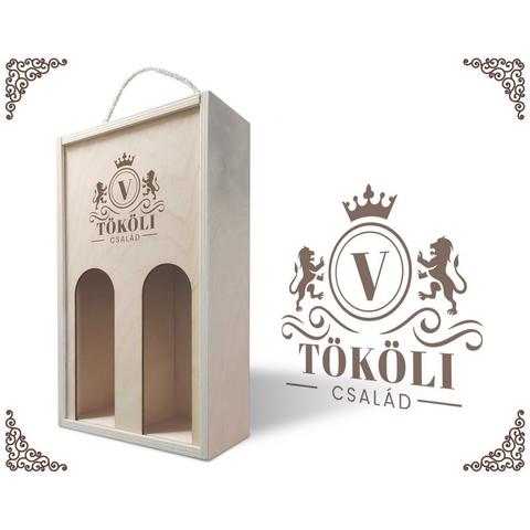 Bortartó doboz - Család névvel 3