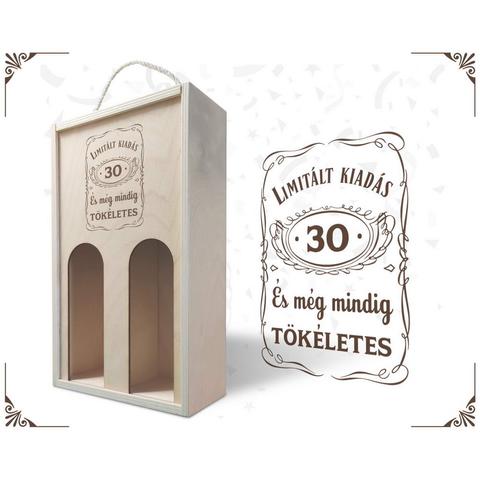 Bortartó doboz - 30. születésnapra