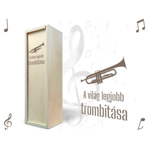 Bortartó doboz - A világ legjobb trombitása