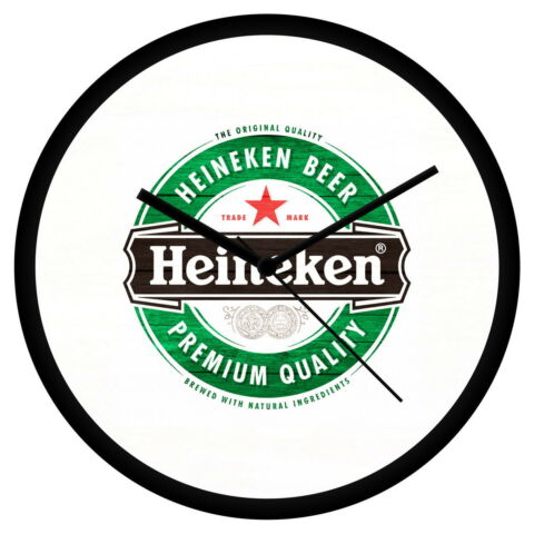 Heineken logós falióra