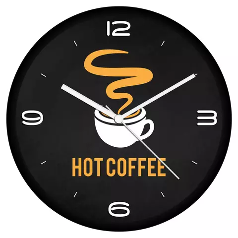 Forró kávé logós falióra