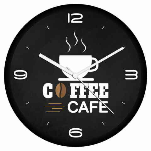 Kávé logós falióra 6