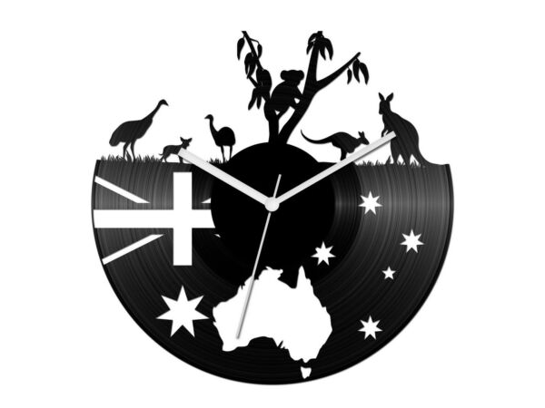 Ausztrália bakelit óra