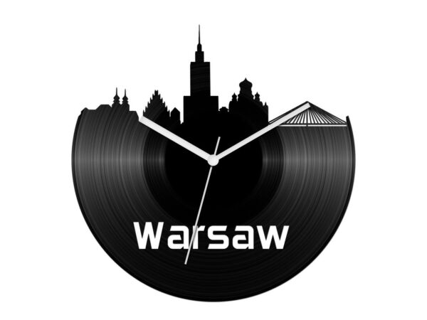 Varsó bakelit óra