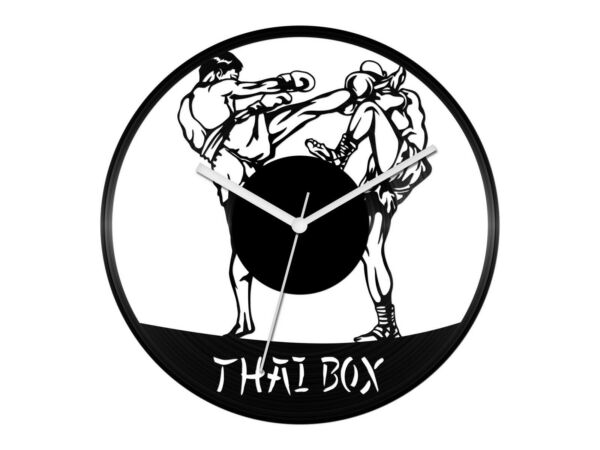 Thai bokszolók bakelit óra