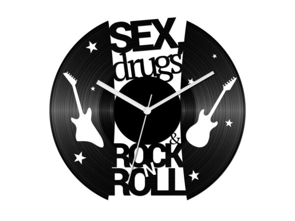 Sex, drugs and rock 'n' roll bakelit óra