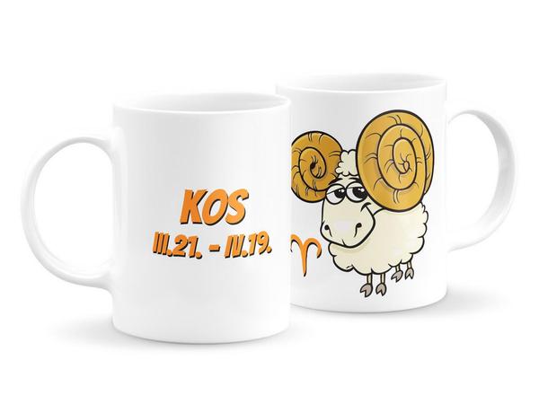 Kos csillagjegyes vicces bögre