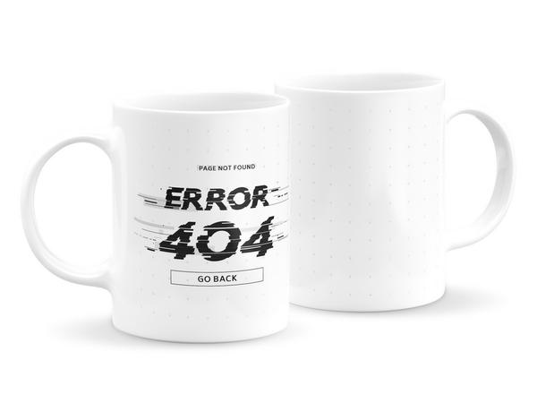 Error feliratos bögre 2