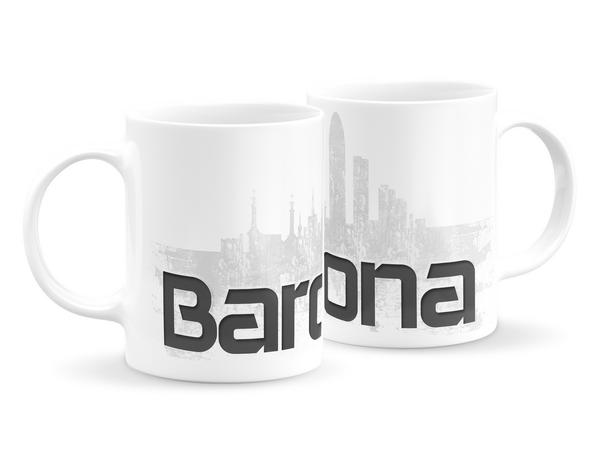 Barcelona bögre