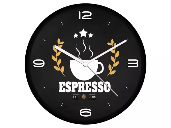 Kávé logós falióra 2